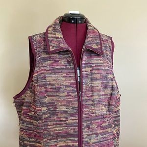 Women’s zip up vest